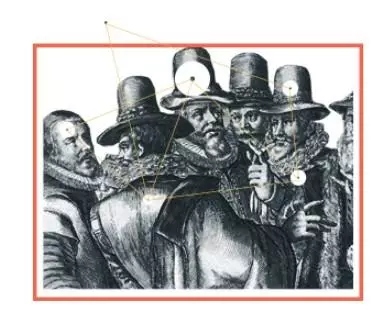 a network of people talking