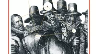 a network of people talking